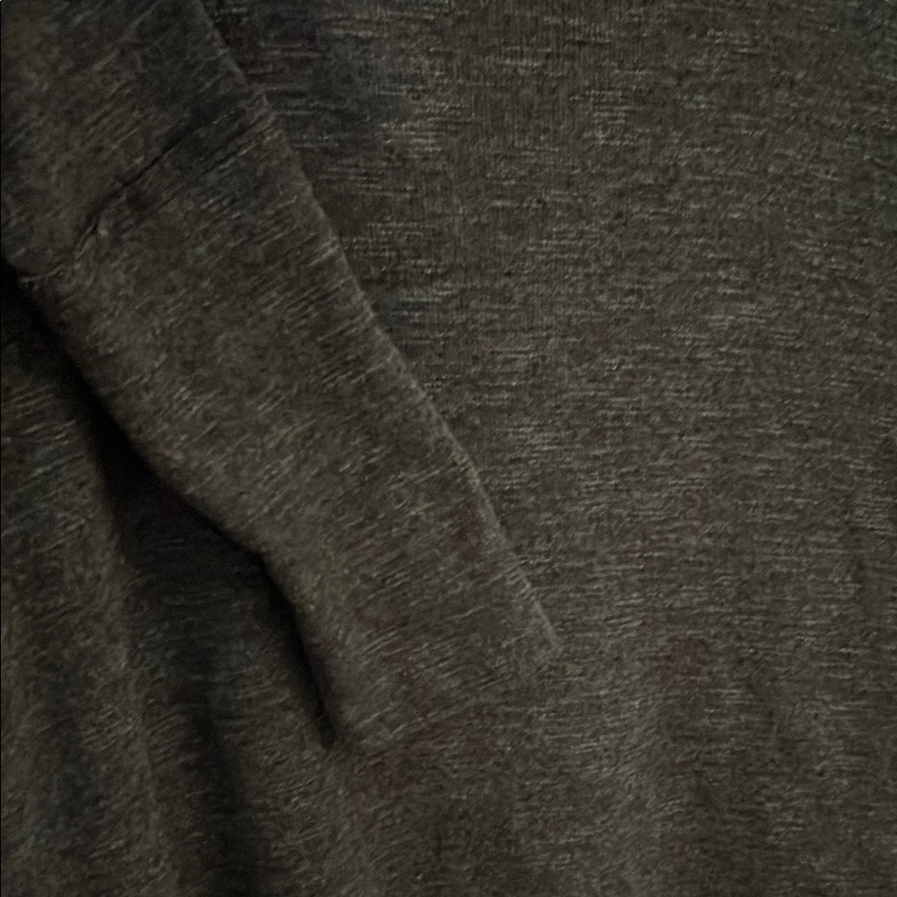 We The Free Gray and Black Long Sleeve Tee with Relaxed Fit - Picture 3 of 7